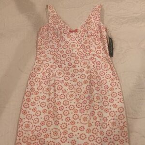 Maggy London Pink V-Neck Sundress
